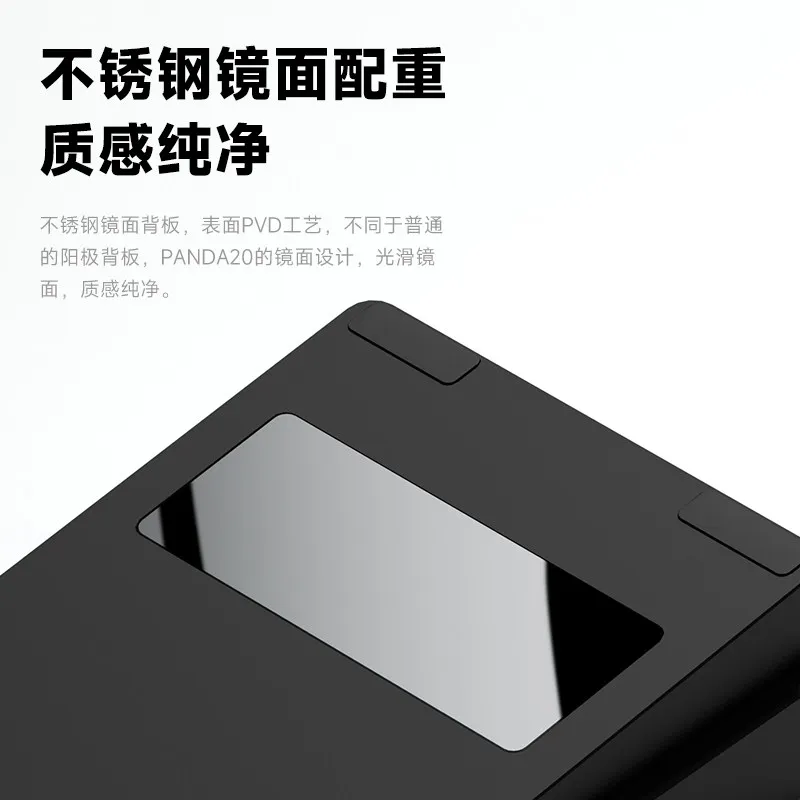 PANDA20 V2 숫자 키패드 키트 CNC 알루미늄 합금 핫스왑 RGB 커스텀 무선 트라이 모드 디지털 기계식 키보드 PC 액세서리