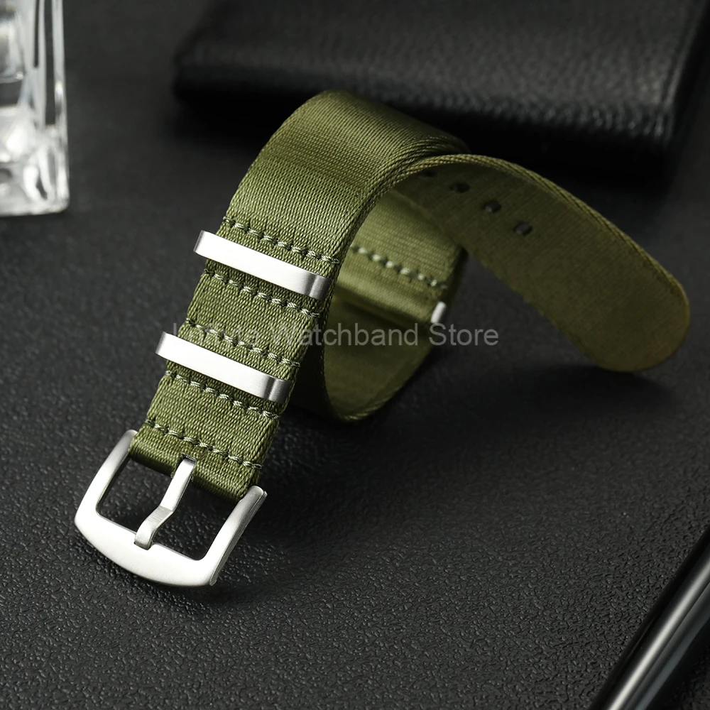 Premium Soft Nylon Watch Strap - Men's Watch Band Accessory