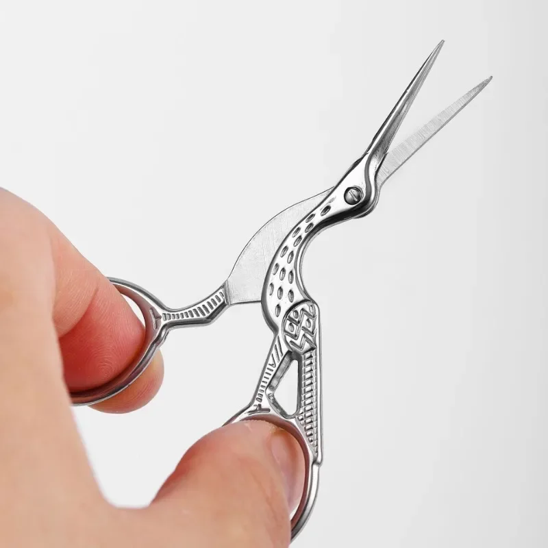 Description Picture 4 of itemFacial Hair Scissors Rounded Professional Stainless Steel Mustache Nose Hair Beard Eyebrows Eyelashes Trimming Clippers