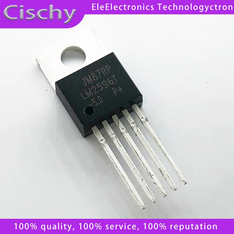 10Pcs Lm2596T-5.0 To220-5 Lm2596T To-220 Lm2596-5.0 Lm2596T-3.3 Lm2596-3.3 Lm2596T-12 Lm2596-12 Lm2596T-Adj Lm2596-Adj Lm2596T-5