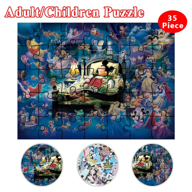 Mickey Mouse Jigsaw Puzzles 1000 Pieces Puzzle Game Disney Princess