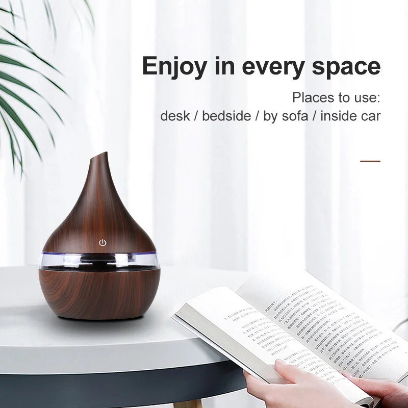 Ultrasonic Wood Grain Humidifier 2