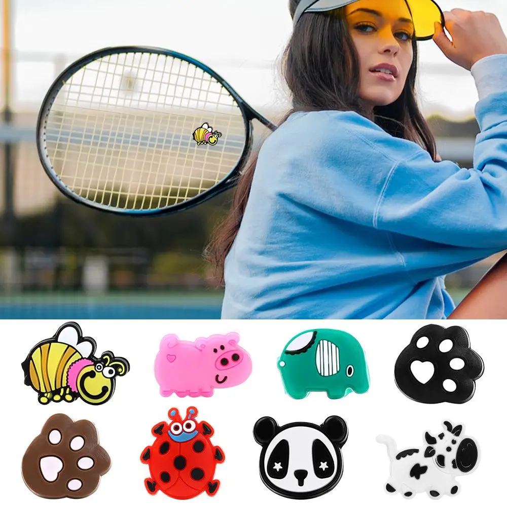 anti vibrateur tennis,Amortisseurs de vibrations de Tennis en Silicone  souple, 8 pièces/lot, accessoires de raquette de Tennis Anti-Vibration -  AliExpress