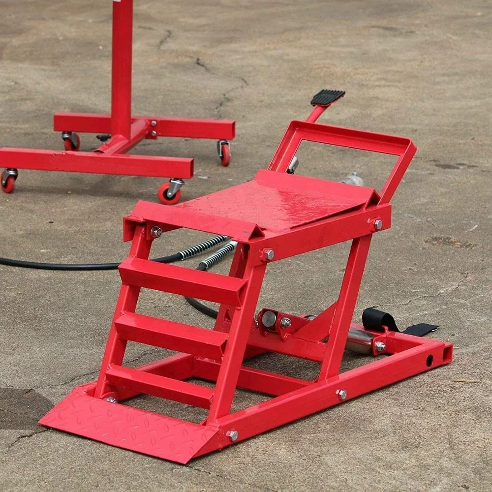 Portable Hydraulic Car Ramp Capable of Carrying 2T Household Lifting Easy To Carry Vehicle Mounted