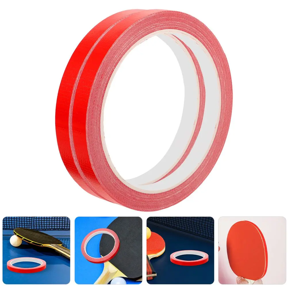 10M Red Table Tennis Racket Edge Guard Protector Tape Cloth Adhesive Paddle Supplies Portable er Side Tapes For Sports