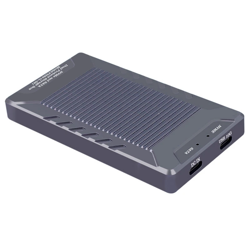

Корпус для жёсткого диска M.2 NVME SATA NGFF, USB, 10 ГБ