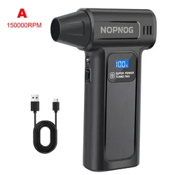 High - Power Electric Air Blower for Home and Garden with Multi - Function Nozzles (A 150000rpm)