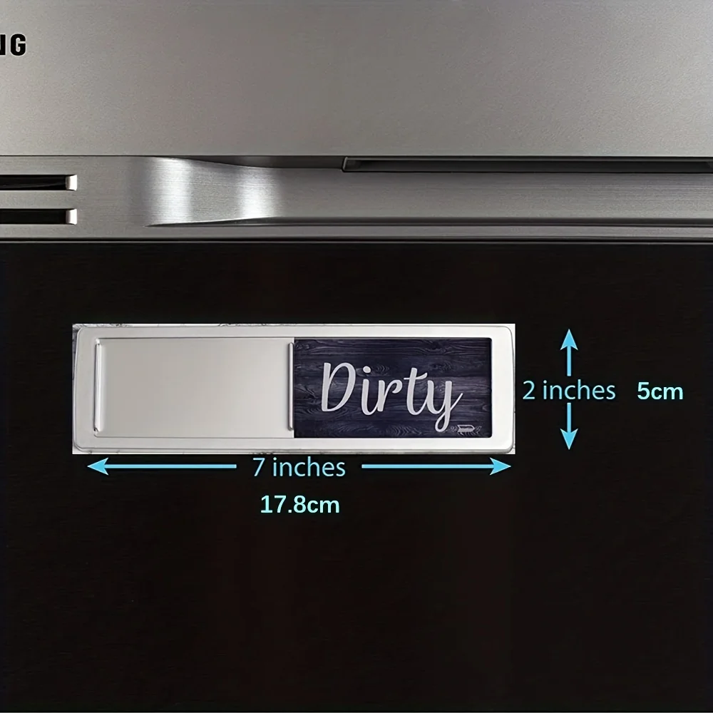 Dishwasher Magnet Clean Dirty Sign Indicator Kitchen Organization