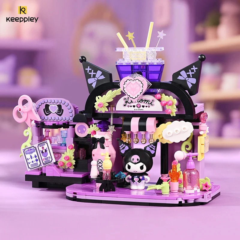 2025Keeppley Sanrio Building Blocks Original Kuromi Melody Gemini