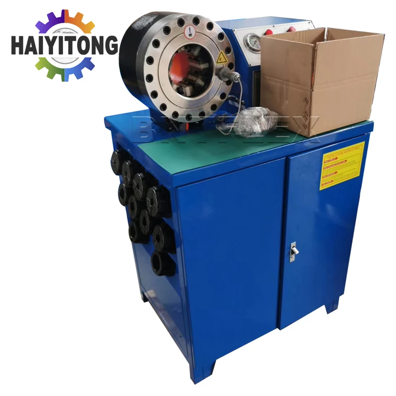 

1/4" up to 2" hot sale hydraulic hose crimping machine/ rubber pipe making machine/hose pressing machine