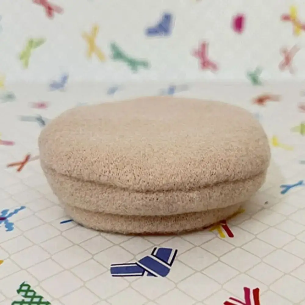 Changing Clothes 1/12 BJD Beret Hat Dress Up Handmade BJD Dolls Woolen Hat DIY Miniature Ob11 Cap Ornament