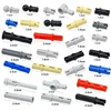 MOC Bolt Pin with Friction Peg Cross Axle Technical Building Blocks DIY Connector Bricks Compatible 2780 3673 77765 32556  32054 1