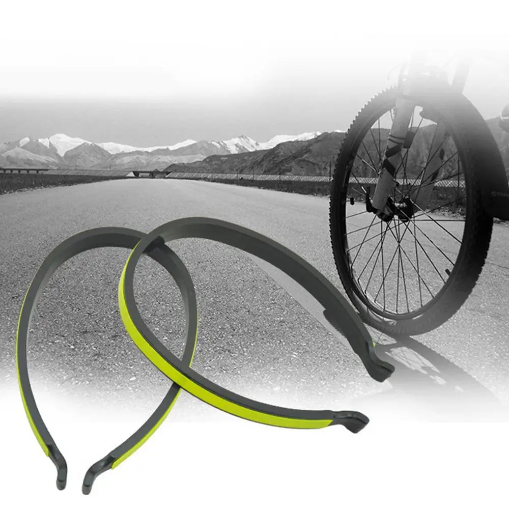 Description Picture 4 of item2Pcs Cycling Reflective Trouser Clips Safety Strips Outdoor Cycling Ankle Leg Bike High Visibility Bicycle Pants Windproof Clip