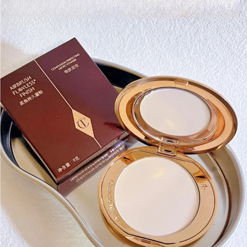 

8g Ct Flawless Powder Soft Focus Fair Fixed Make Up Powder Oil Control Light Skin Perfecting Micro Makeup Powder Cosmetics