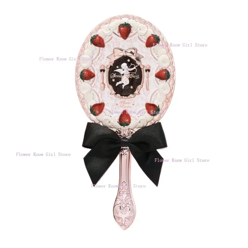 Makeup Mirror Flower Knows Strawberry Cupid Hand Mirror Vintage