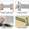 Universal Retractable Ping Pong Net Portable Table Tennis Training Net Rack Anywhere Retractable Net Rack Exercise Equipments 2