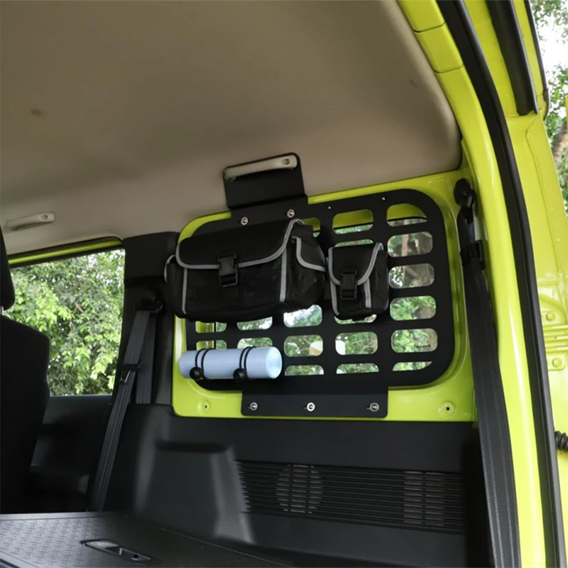 Suzuki Jimny 19 21 22 Jb74アクセサリー用の車のトランク棚収納ブラケットスーツケースラック 黒 Www Eptalex Com