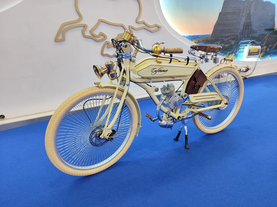 Point Fourche vintage avec support de feu avant pour vélo 26 pouces