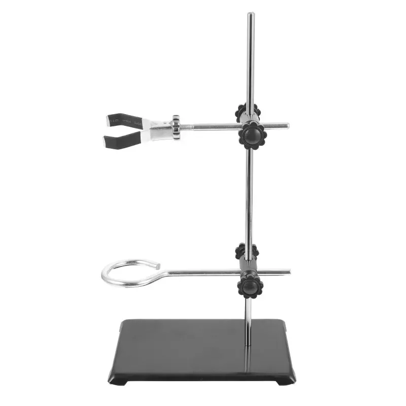 Mini Iron Stand Lab Equipment Support Stands Platform Laboratory Frame Retort Random Trombones