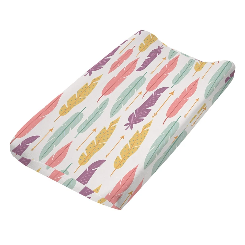 Baby Changing Pad Cover Floral Print Fitted Crib Sheet Infant or Toddler Bed for diaper changing pad,diaper changing mat