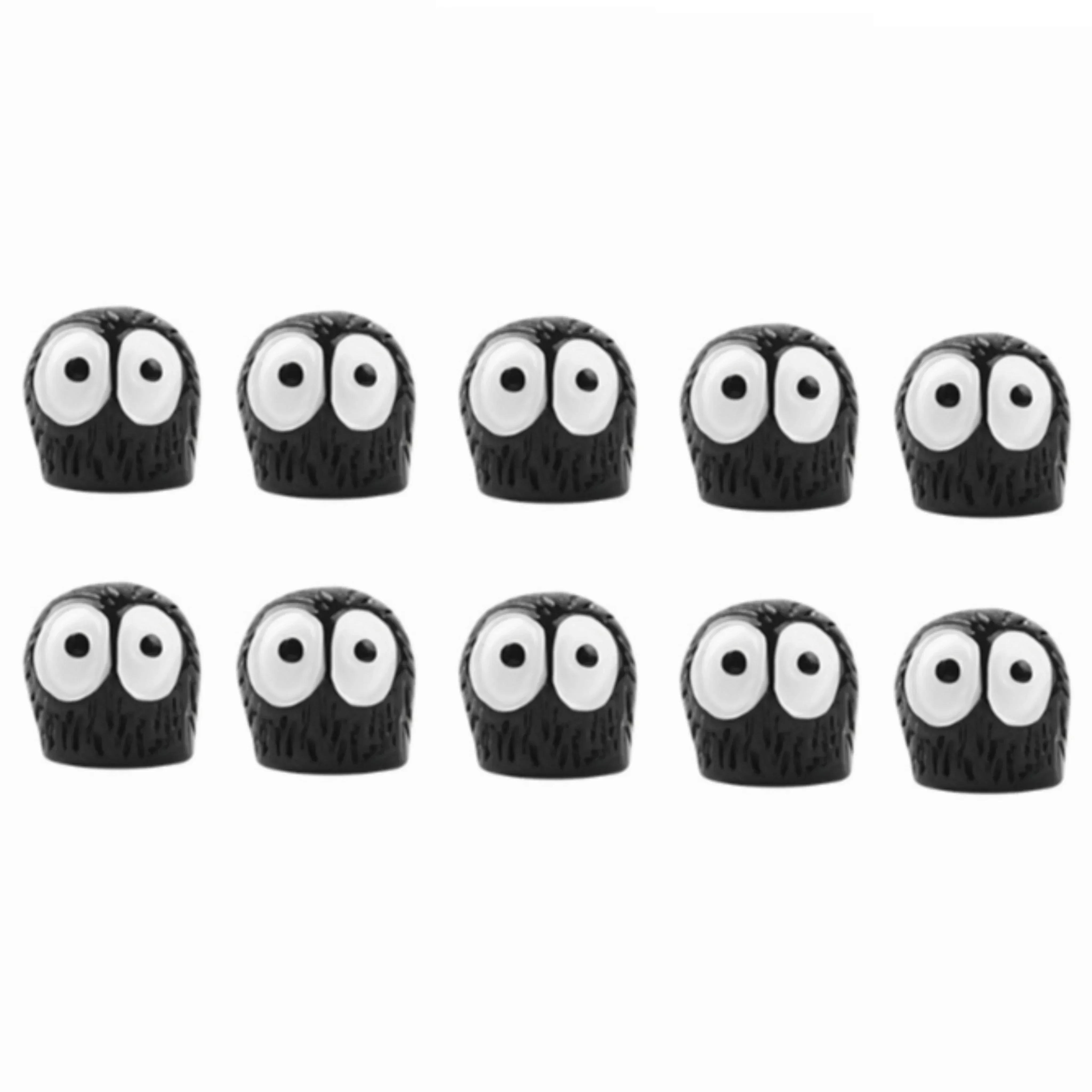 Charming Black Elf Car Interior Decorations - Auto Center Console and Rearview Mirror Ornaments