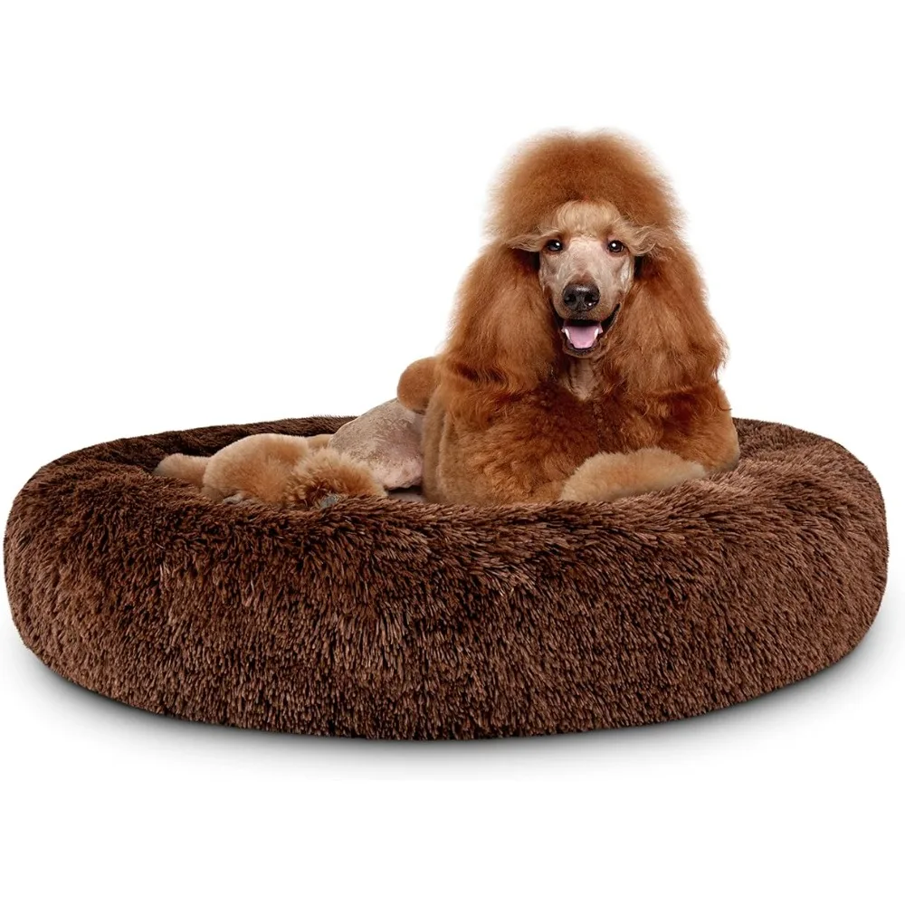 

The Dog’s Bed Sound Sleep Donut Dog Bed Pillow For Dogs Animal Products Puppy Kittens Goods Accessories Pet Beds Big Cribs Home