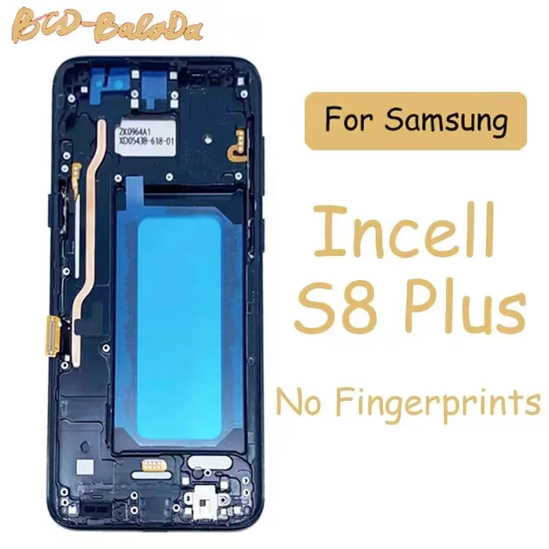 100% протестированный ЖК-дисплей S8 Plus TFT для Samsung Galaxy S8 Plus SM-G955F G955FD, ЖК-дисплей с сенсорным экраном и дигитайзером в сборе с рамкой