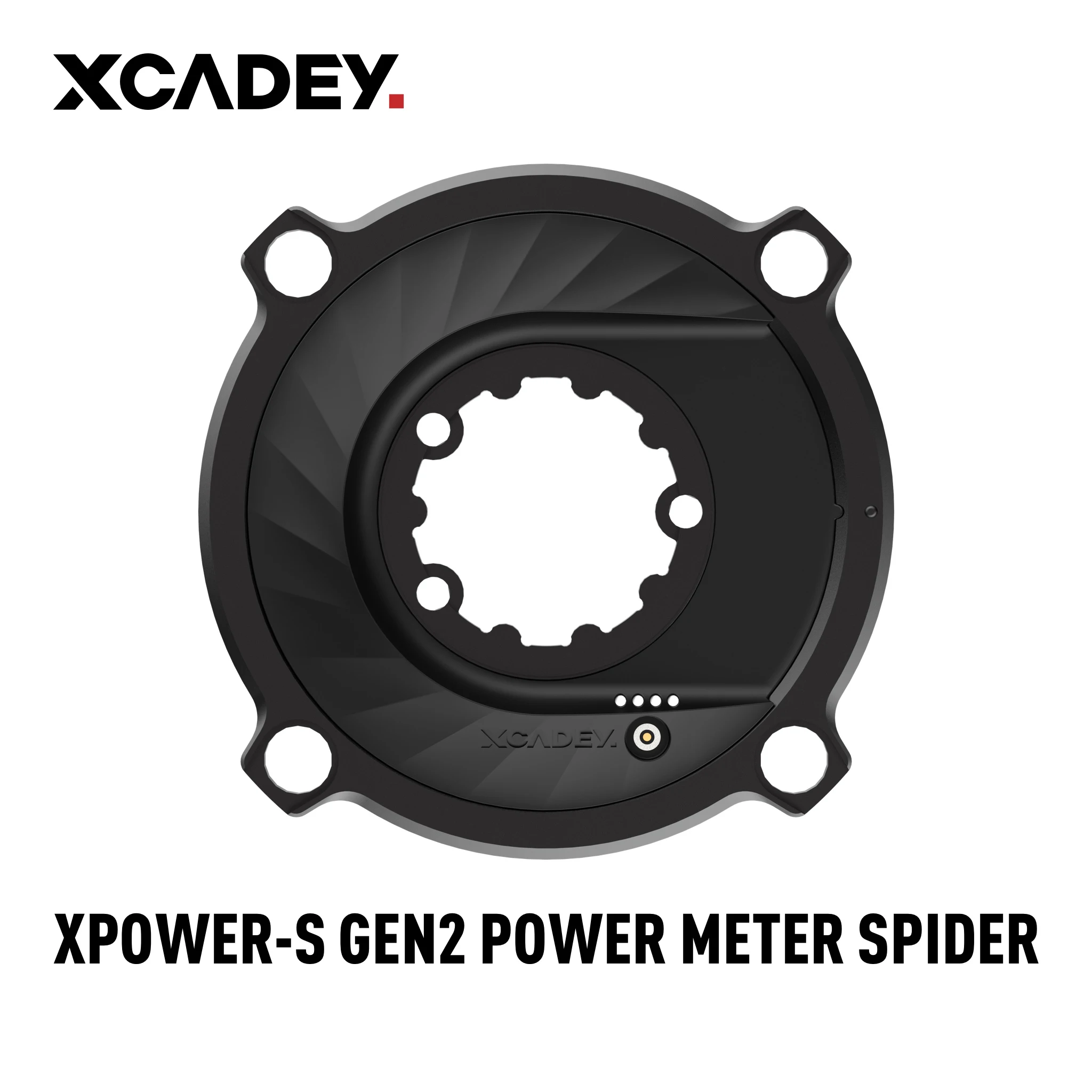 Xcadey Xpower-S Misuratore Di Potenza Spider Bicicletta Manovella Cadenza Powermeter Strada Mtb Per Srm Roto Guarnitura Corona 104Bcd 110Bcd Parti