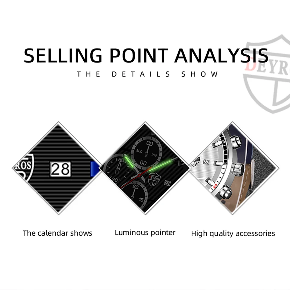 2022 Fashion Mens Sport Watches Men Casual Leather Bracelet Analog Quartz Wristwatch Calendar Male Business Luminous Clock