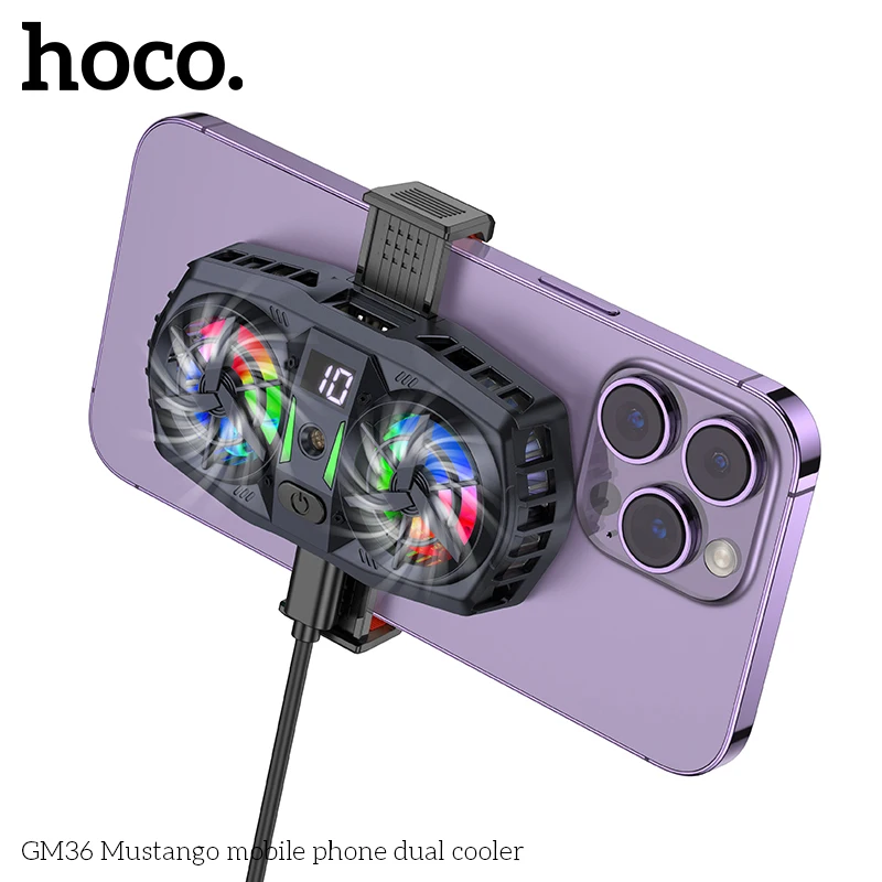 HOCO GM36 Dual Fan Mobile Cooling System