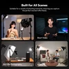 Ulanzi ML100Bi ML100RGB 100W COB Video Light 2700K-6500K Bi-Color 360° RGB CRI 95＋ Photography Studio LED Kit for Live-streaming 3