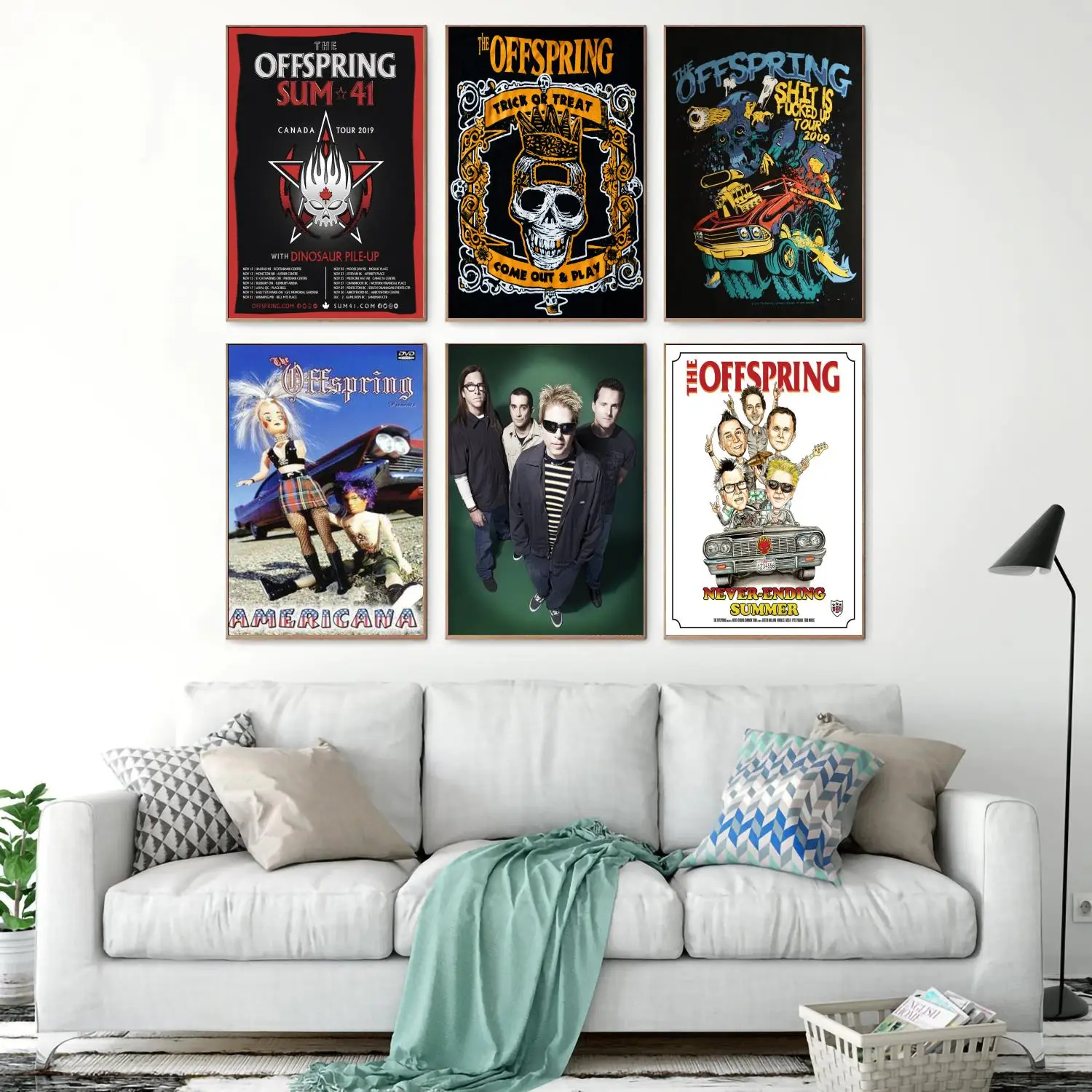 

the offspring pop rock band Decoration Art Poster Wall Art Personalized Gift Modern Family bedroom Decor 24x36 Canvas Posters