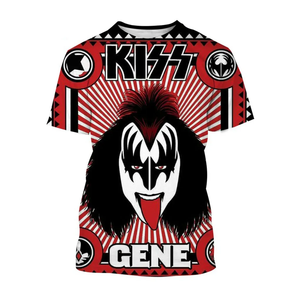 3D Print Short Sleeve O-Neck T-shirt Streetwear Oversized