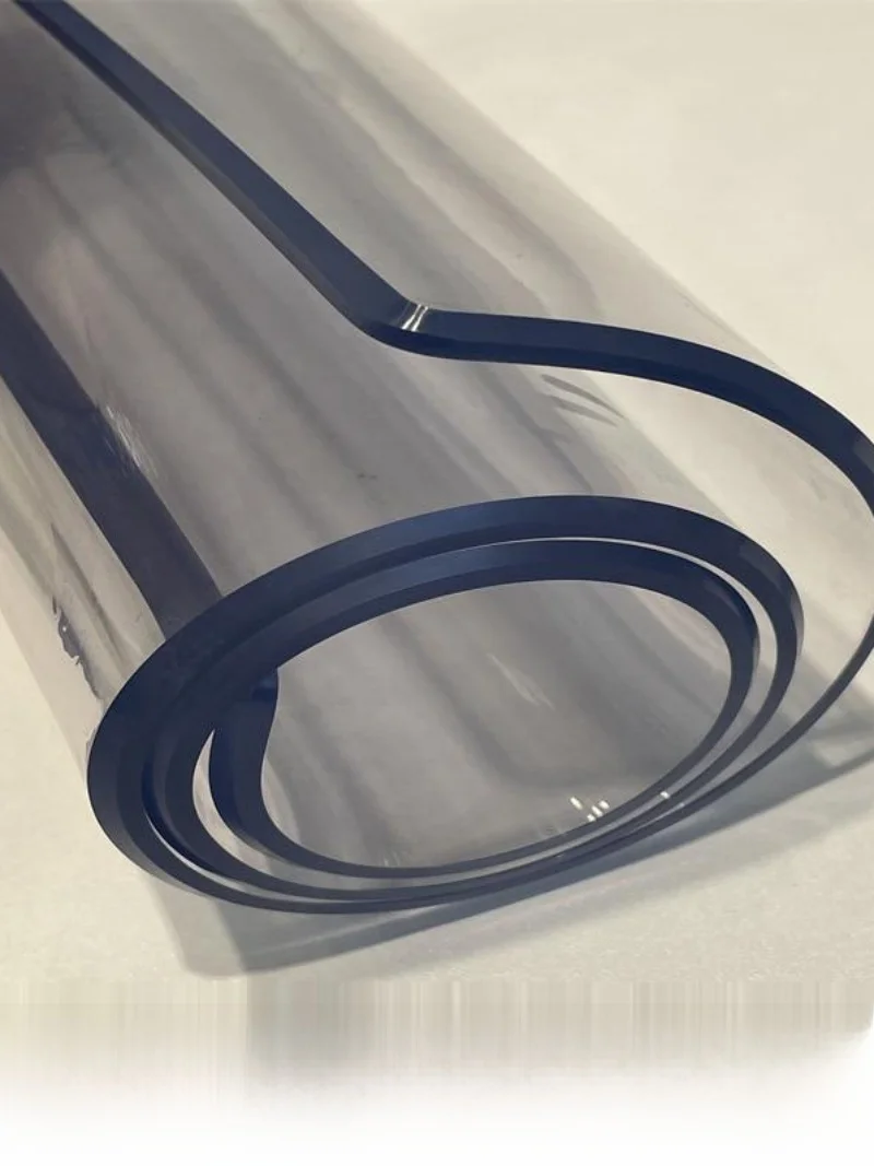Transparent 5mm Thi PVC Soft Glass Tablecloth Waterproof Oil-resistant Dining Table Mat Tea Table Pad Crystal Board Wa-free