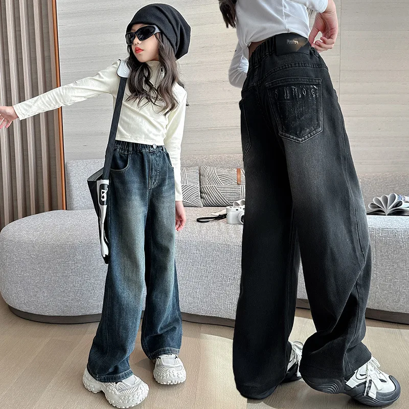 【Anyone more】Keds Vintage Washing Wide Denim Pants 61RR2F9Z9YL.jpg