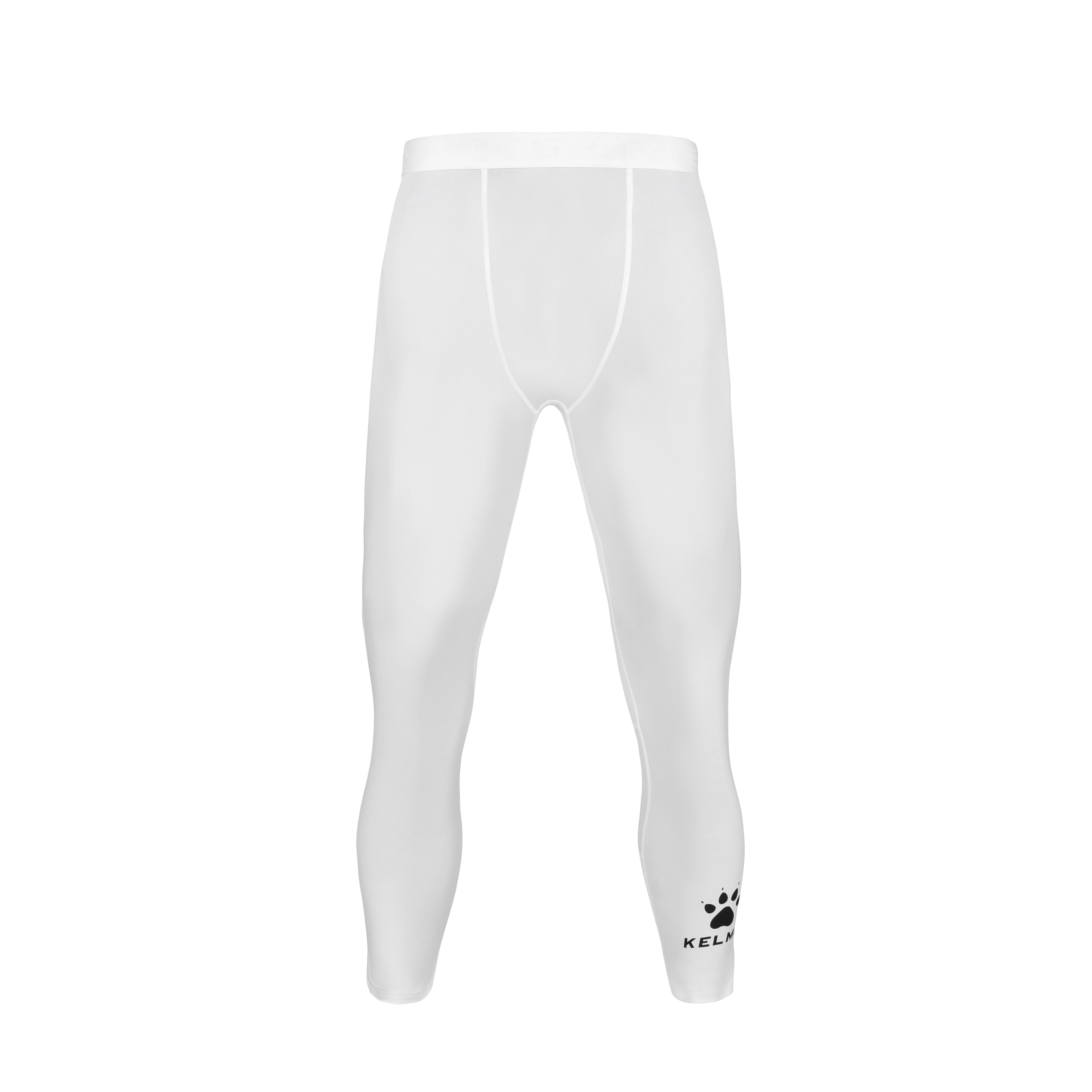 Kelme Sports Running Fitness Pants Men's Quick Dry Breathable High Elastic Basketball Thin Tights Summer Outdoor Football Capris