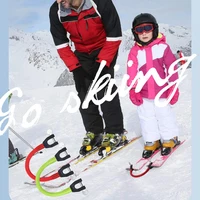 Ski Bindings Ski Connectors Universal Ski Accessories Kids Equipment Tip Connector Beginners Training Speed Control Tool 2