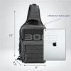 Tactical Sling Shoulder Bags Rover Chest Pack for Hunting Hiking EDC Backpack Molle Assault Range Bag Fit for 9.7"Pad 2
