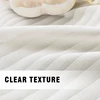Sunset Blinds Style White Sheer Curtains For Living Room Vertical Stripes Grille Tulle Curtain Home Decor Custom Size 3