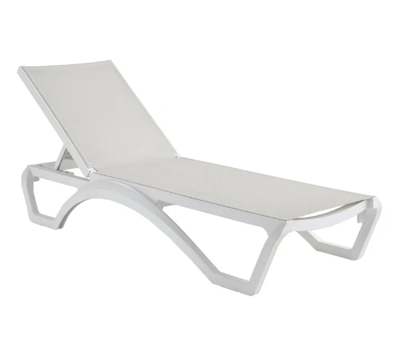Mobili da Esterno in Stile Moderno, Arredi per Piscina e Spiaggia, Lettini Prendisole, Mobili per Hotel - immagine 5