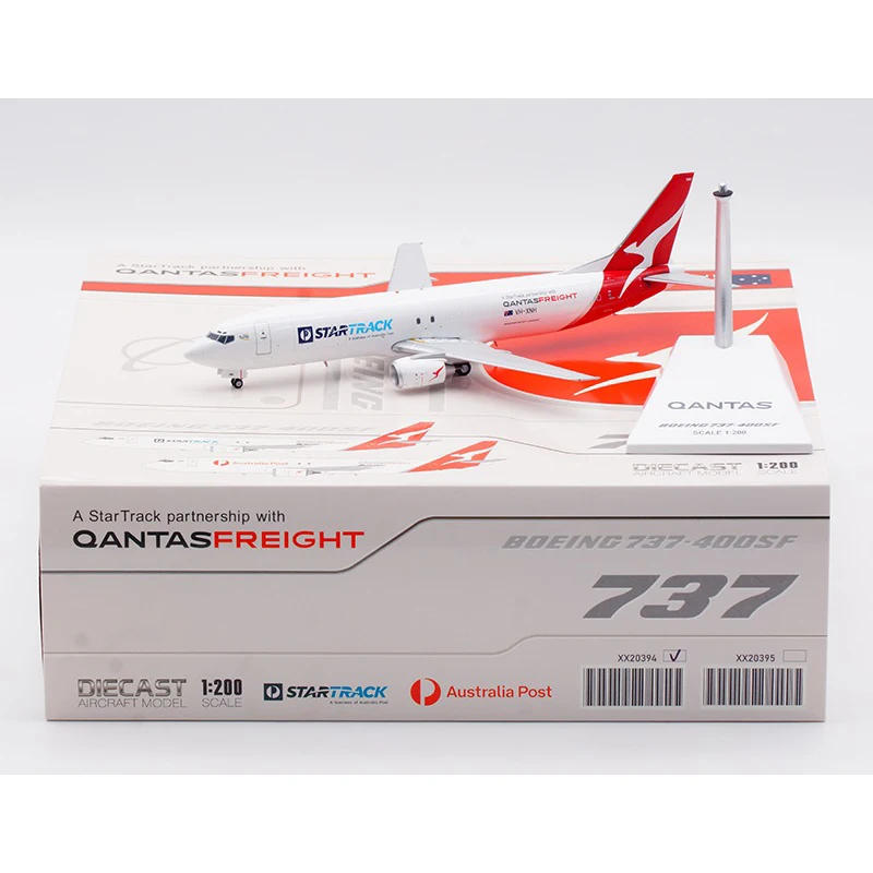 

Литье под давлением в масштабе 1:200, Qantas, грузоподъемность, искусственная кожа, коллекция, сувенирные украшения