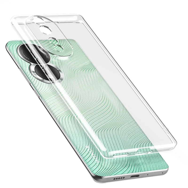 Custodia Morbida In Silicone Trasparente Di Lusso Per Huawei Honor 90 80 70 60 50 Se Lite Pro X7 X7A X8 X8A X6 5G Cover Posteriore Completa Ultra Sott