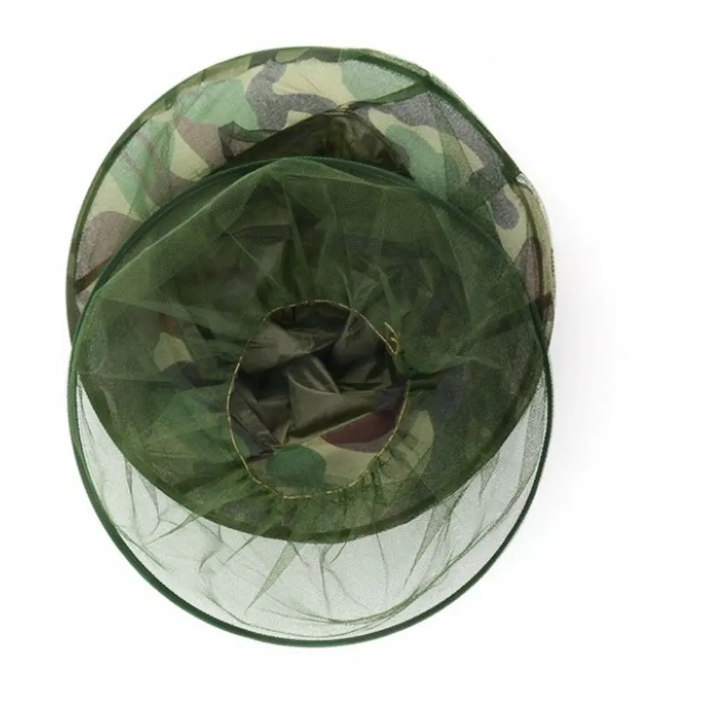 

Insects Mosquito Net Mesh Face Fishing Hunt Outdoor Camping Hat Protector Cap for Hiking Camping Wild