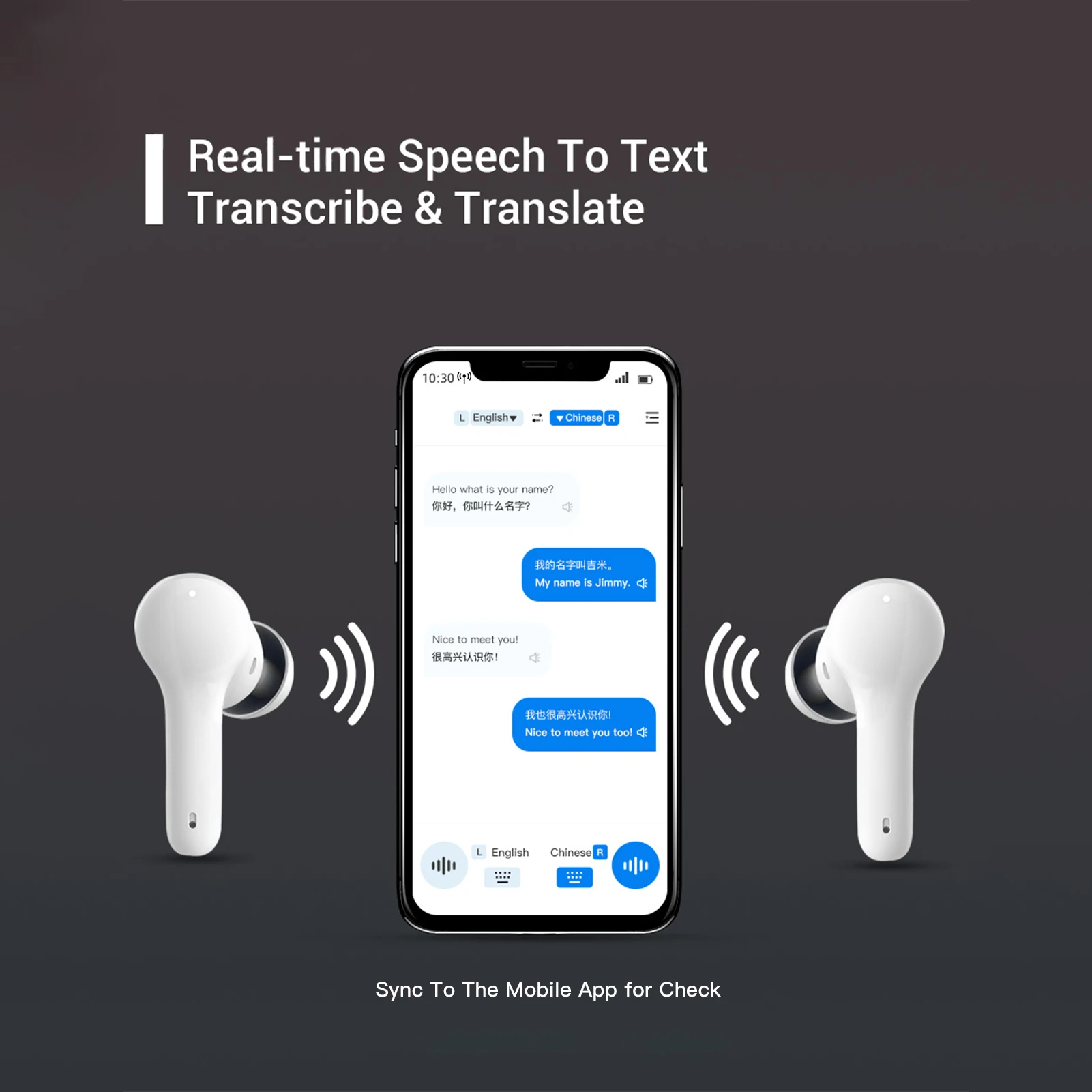 M6 Language Translator Earbuds Support Online 71 Languages Offline 8 Languages Real Time Translation Bluetooth Earphone Headsets translator earbuds voice translator language translator translator earphones translation headset