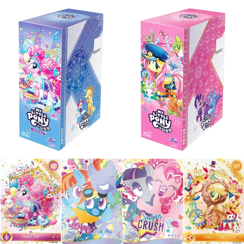 Оригинальная новая карта «Мой Маленький Пони» KAYOU, милая забавная Фотокарта, редкие карты SGR LSR, карточка принцессы, коллекционная карточка, детские игрушки, подарки