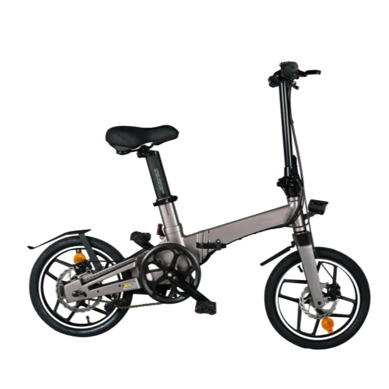 Mini Vélo Électrique Pliant de 16 Pouces, 250W, 36V, 40km d'Autonomie, pour la Ville, pour Adulte