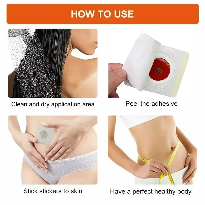 Healthy Slimming Chinese Medicine Weight Loss Navel Sticker Magnetic Slim Detox Adhesive Sheet Fat Burning Diet Patch Pads weight loss products