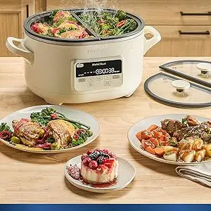 Description Picture 6 of itemMultiMeal Multicooker and Programmable Slow Cooker with Bake Function, Oat Milk