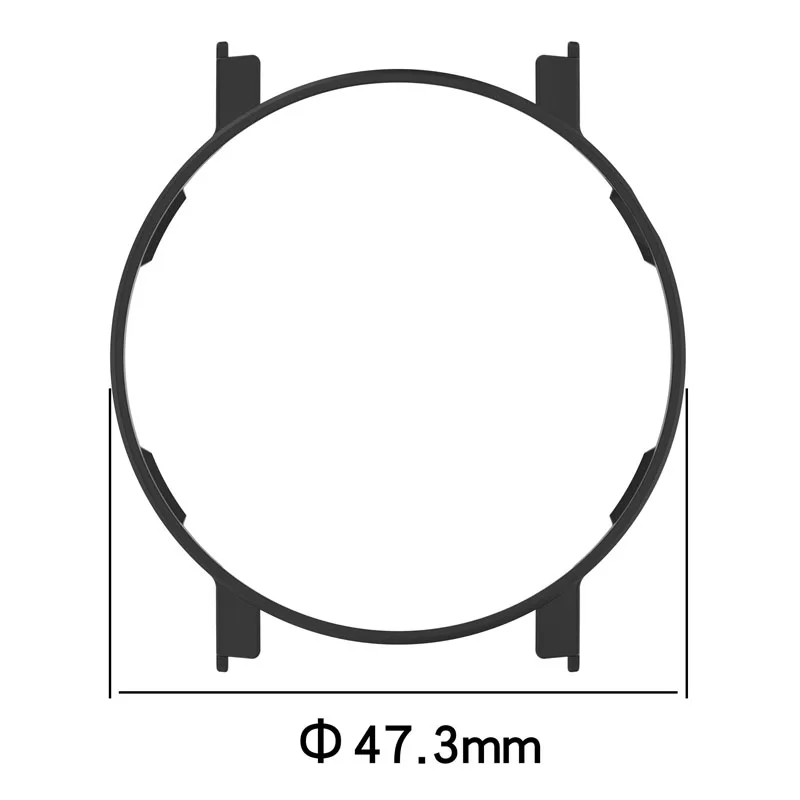 Protective Hollow Bumper Shell for Smartwatch - PC Case Cover Accessory