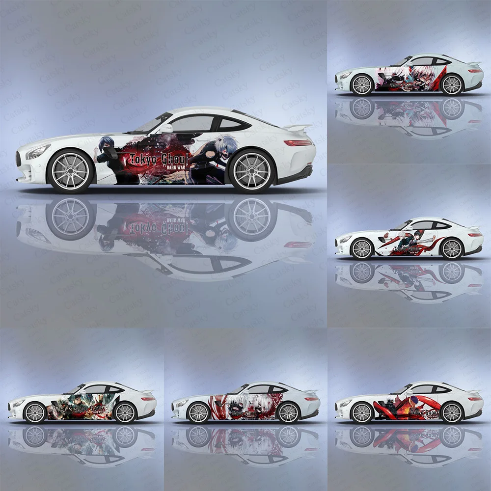 

Anime Tokyo Ghoul Car Body Stickers Anime Itasha Vinyl Car Side Decal Sticker Anime Car Body Sticker Fit Any Cars